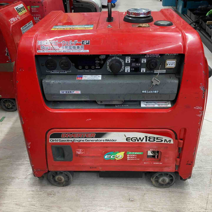 売り切り！【店頭受取り限定】やまびこ産業機械 新ダイワ EGW185M-ISTエンジン溶接機【川越店】