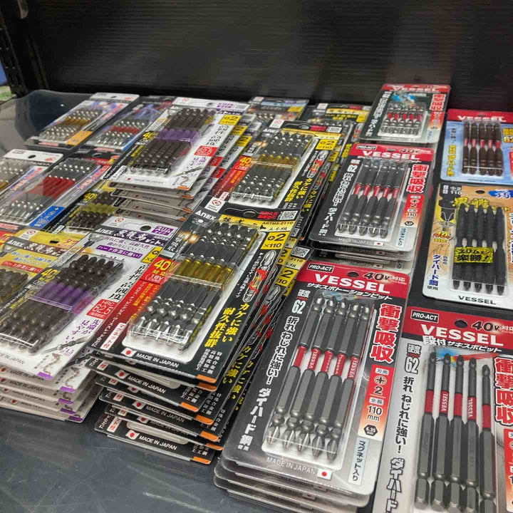 ▼ビット5本入り×100個まとめ売り！ANEX アネックス 龍靭 VESSEL ベッセル サキスボ等♪ +インパクト用【川越店】