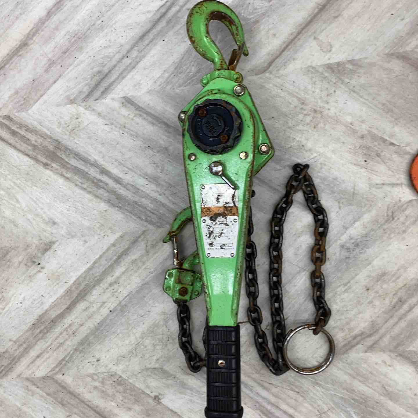 キトーレバーブロック　KITO 荷締め機ガッチャ 中古　トラック　トレーラー キトーレバーブロック KITO 荷締め機ガッチャ 中古 トラック