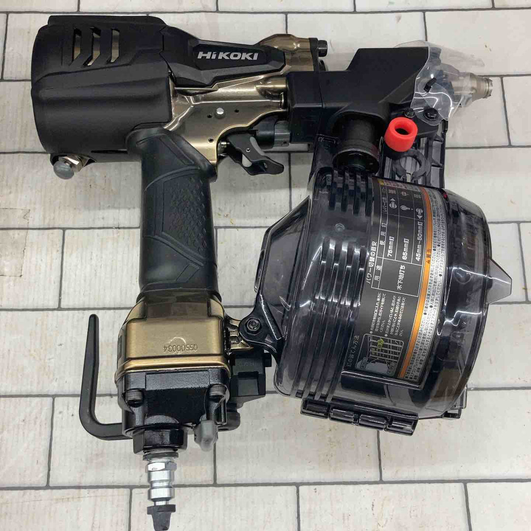 ★ハイコーキ(HIKOKI ※旧:日立工機) 高圧エア釘打ち機 NV75HRA(S)【所沢店】