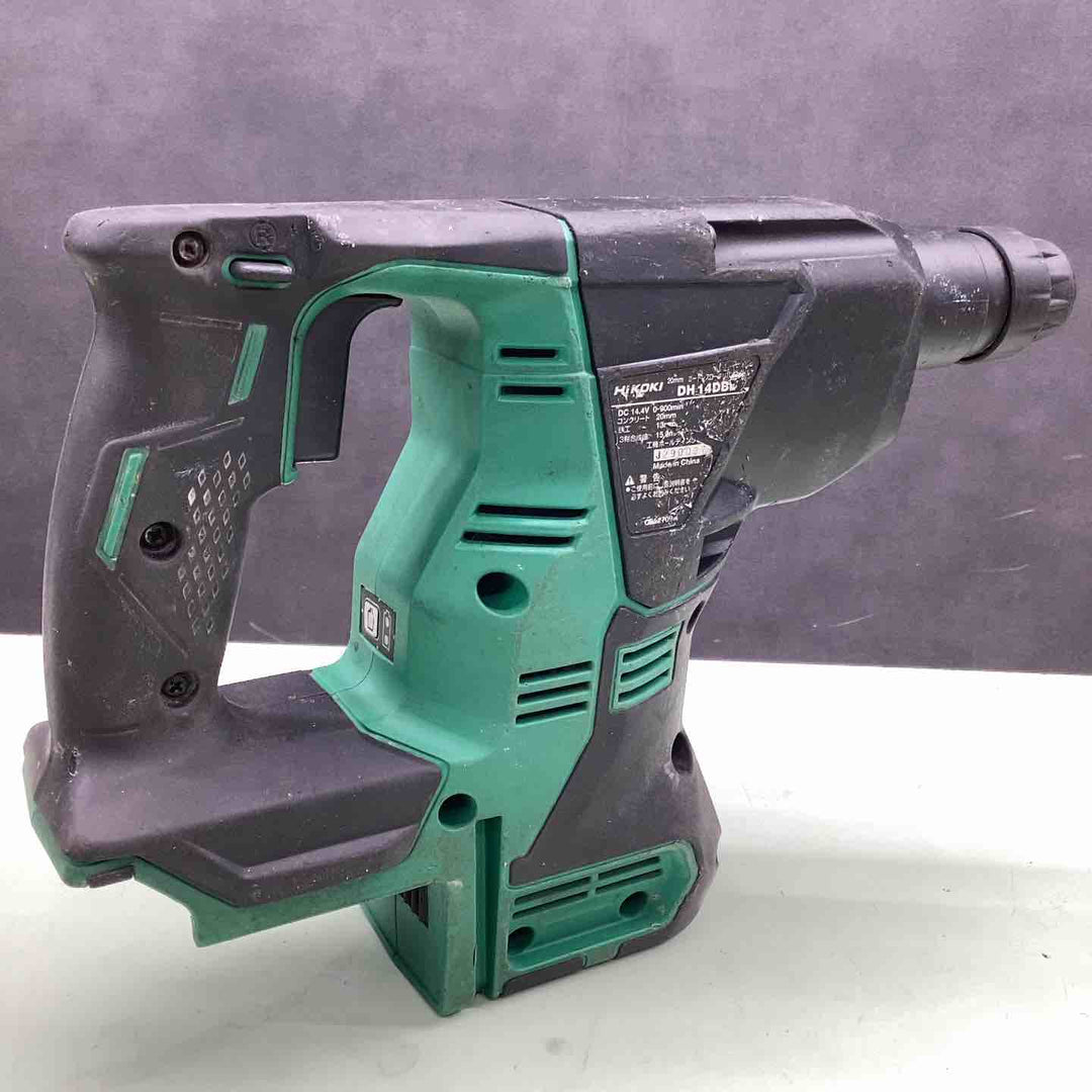 ◇ハイコーキ(HIKOKI ※旧:日立工機) コードレスハンマドリル DH14DBL(NN)本体のみ【越谷店】