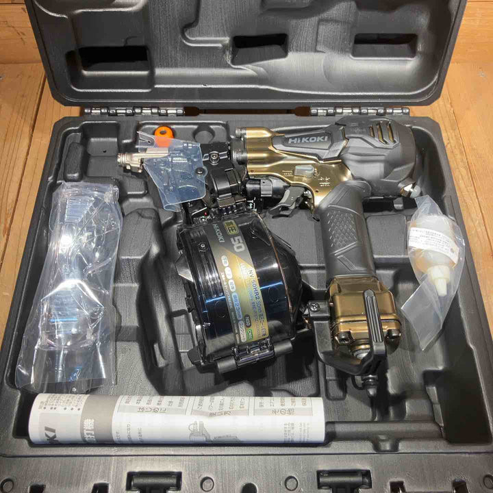 【未使用品】★ハイコーキ(HIKOKI ※旧:日立工機) 高圧エア釘打ち機 NV50HR2(N)【所沢店】