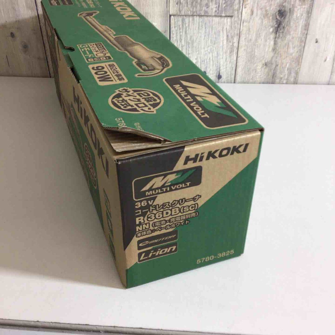 【未使用品】★ハイコーキ(HIKOKI ※旧:日立工機) コードレスクリーナー R36DB(SC)(NN)【戸田店】