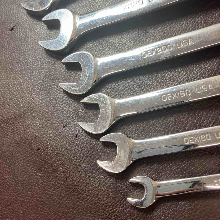 【中古品】 スナップオン(Snap-on) ショートコンビネーションレンチ　計8本 OEX120～OEX320 【東大和店】