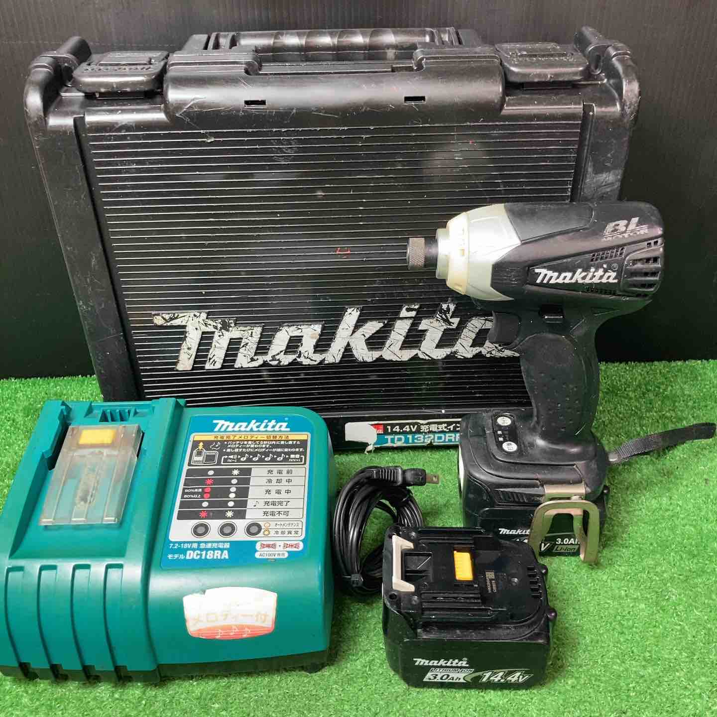 マキタ TD132DRFXB インパクトドライバー【リライズ野田愛宕店】【店頭取引限定】【中古】 中古品】マキタ/makita コードレスインパクトドライバー TD132DRFXB
