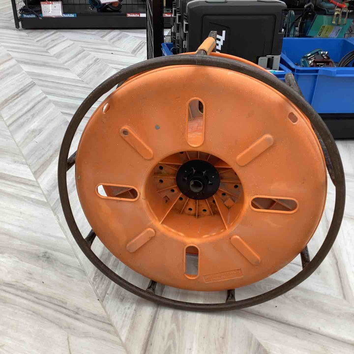 fp-480　Densan　デンサン ケーブルリール　汚れ有【越谷店】