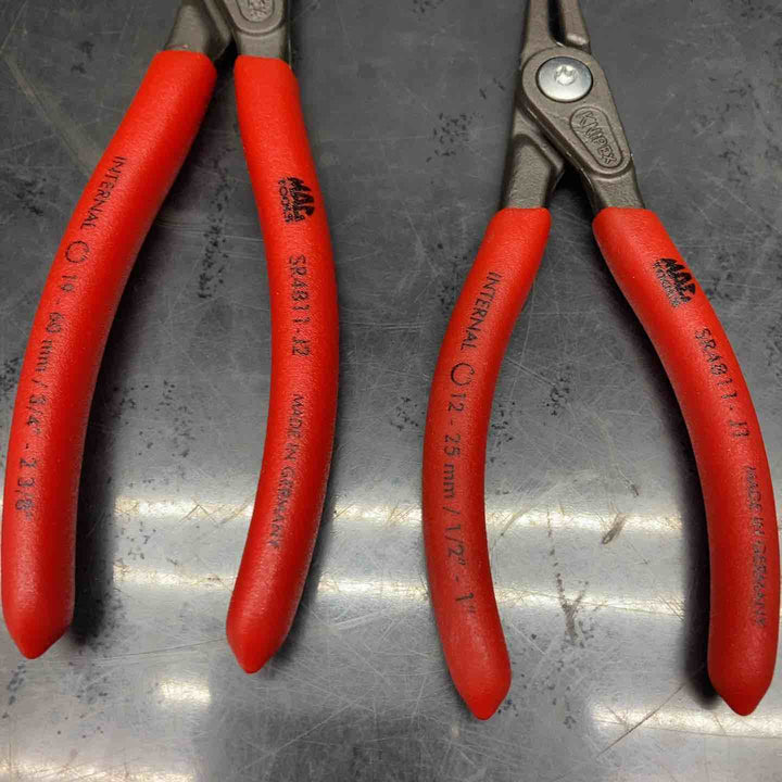 【美品】マックツール(MAC TOOLS) スナップリングプライヤーセット SR1957 クニペックスOEM提供品