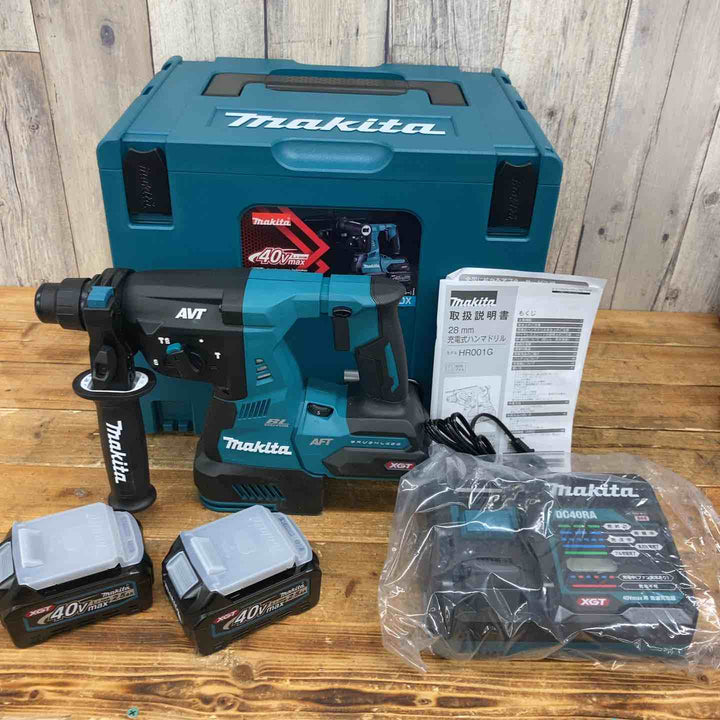 【未使用店頭展示品】 マキタ(makita) コードレスハンマドリル HR001GRDX 40V フルセット 【東大和店】