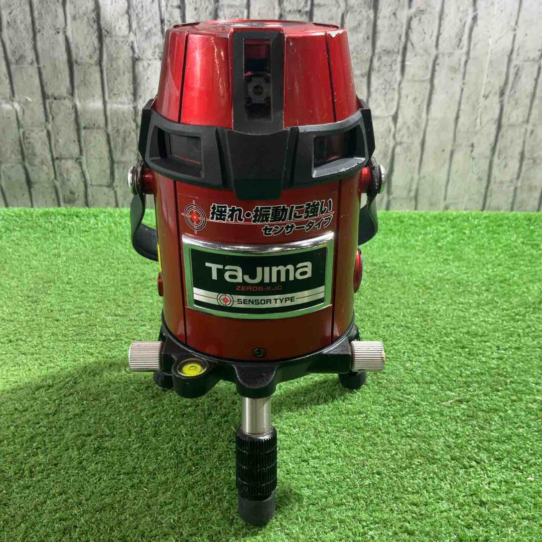 ◇タジマ(TAJIMA) レーザー墨出し器 ゼロセンサーKJC 矩十字・横全周 ZEROS-KJC【川口店】