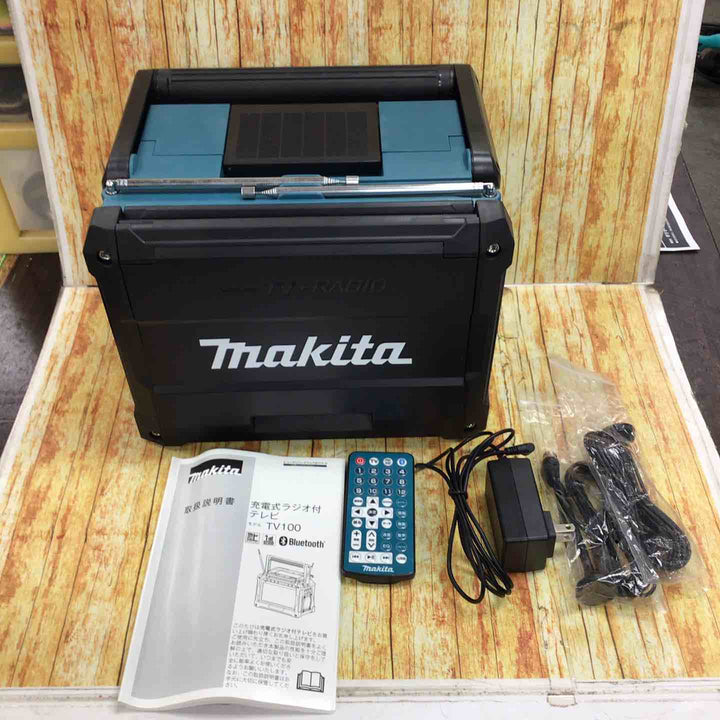 【中古品】 マキタ(makita) コードレスラジオ付テレビ TV100 【藤沢店】