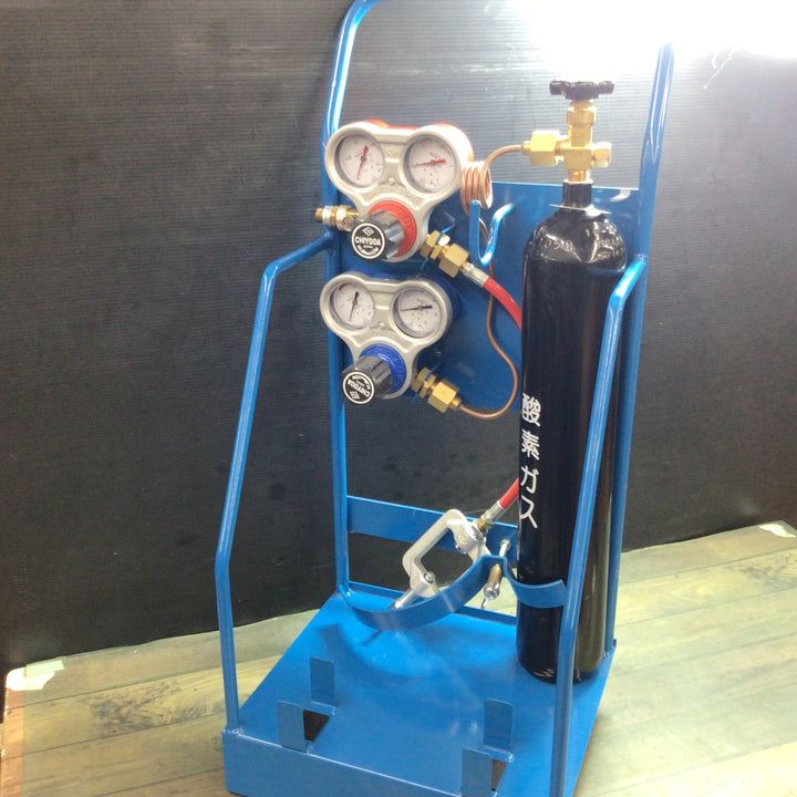 【店頭受取り限定】 千代田精機 アセチレン・酸素ガス 溶接機セット 350H-1型 【東大和店】