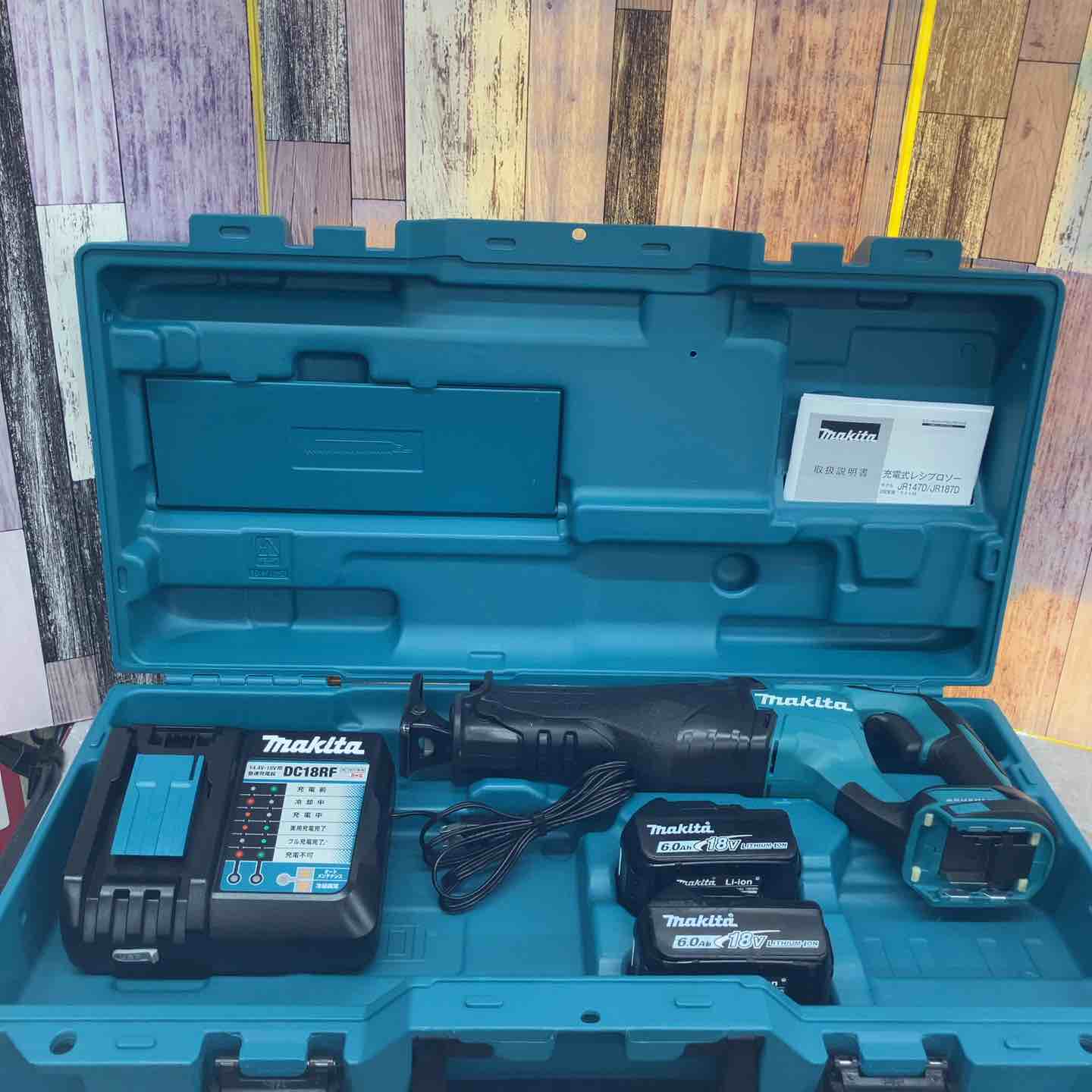 ☆マキタ(makita) 18V コードレスレシプロソー JR187DRGX【八潮店