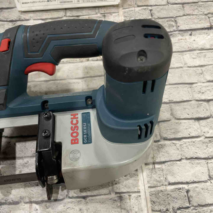 ◇ボッシュ(BOSCH) 18Vバッテリーバンドソー〔GCB18V-LI〕【川口店】