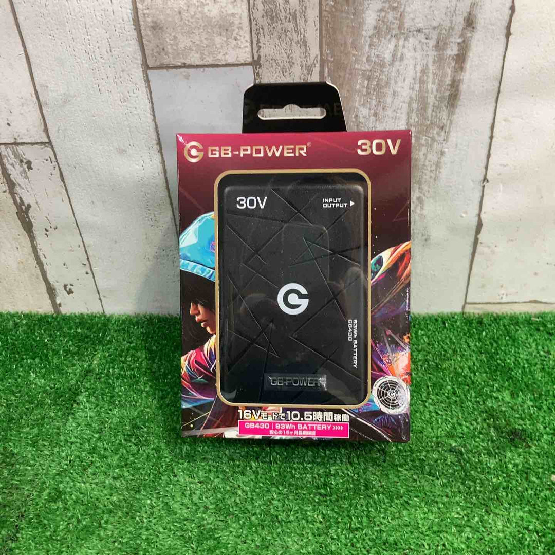 長信ジャパン 30Vバッテリー GB430-B & ペルチェ一体型ファンセット GP980X-BL バッテリー ファンセット【町田店】