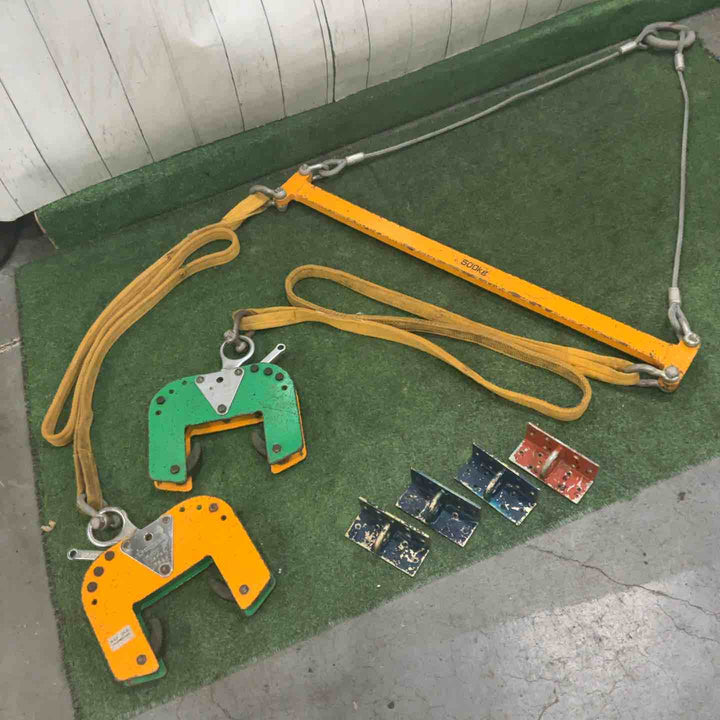 ◇スーパーツール(SUPER TOOL) パネル・木質梁吊クランプ天秤セット BLC200S (BLC 200/2台+PSB 508/1台)【川口店】