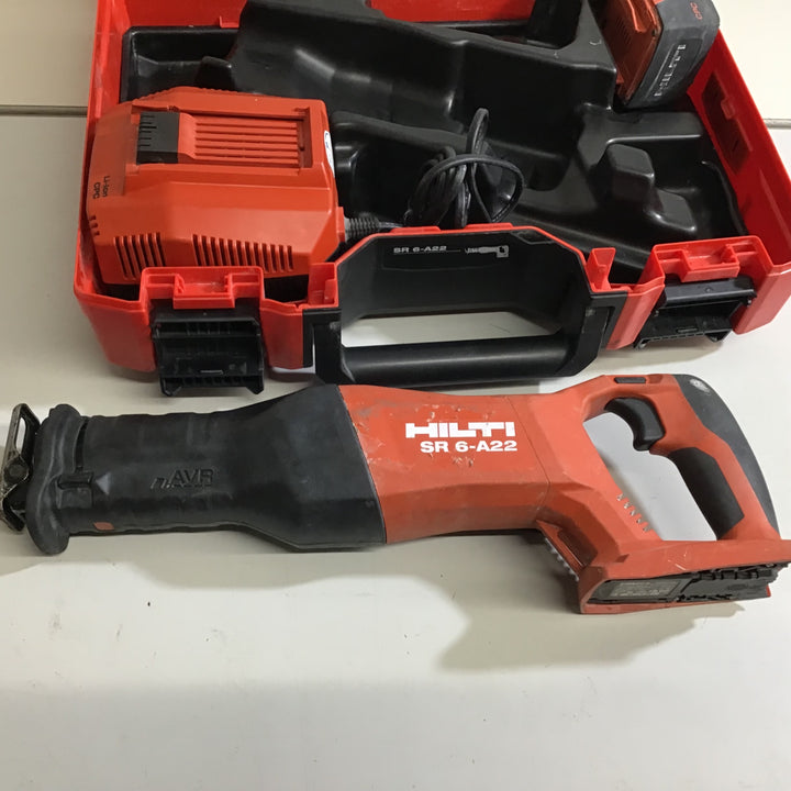 〇ヒルティ(HILTI) コードレスレシプロソー SR 6-A22【戸田店】