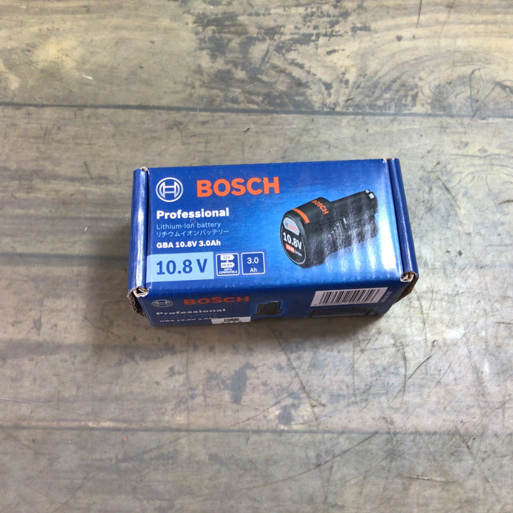 【未使用品】〇Bosch Professional(ボッシュ) 10.8V3.0Ahリチウムイオンバッテリー GBA10.8V3.0Ah【東大和店】