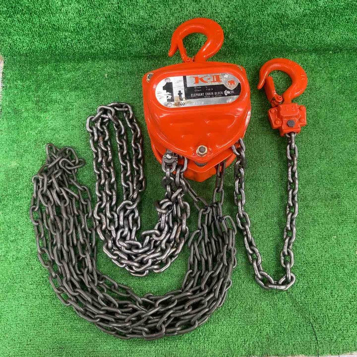 ◇象印 チェーンブロック K-2 1.6t K-01625 K-II【川崎店】