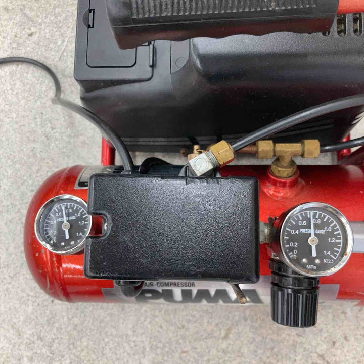 【中古品】◇藤原産業 (SK11) オイルレス エアーコンプレッサー SR-045 タンク容量 4L SR-L04SPT-01【八潮店】