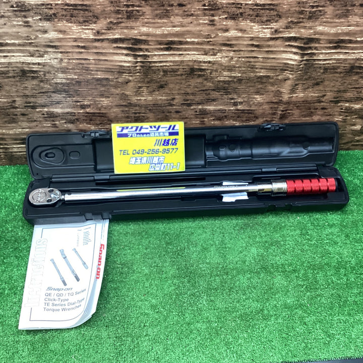 スナップオン(Snap-on) 1/2 トルクレンチ QE3RN350R【川越店】