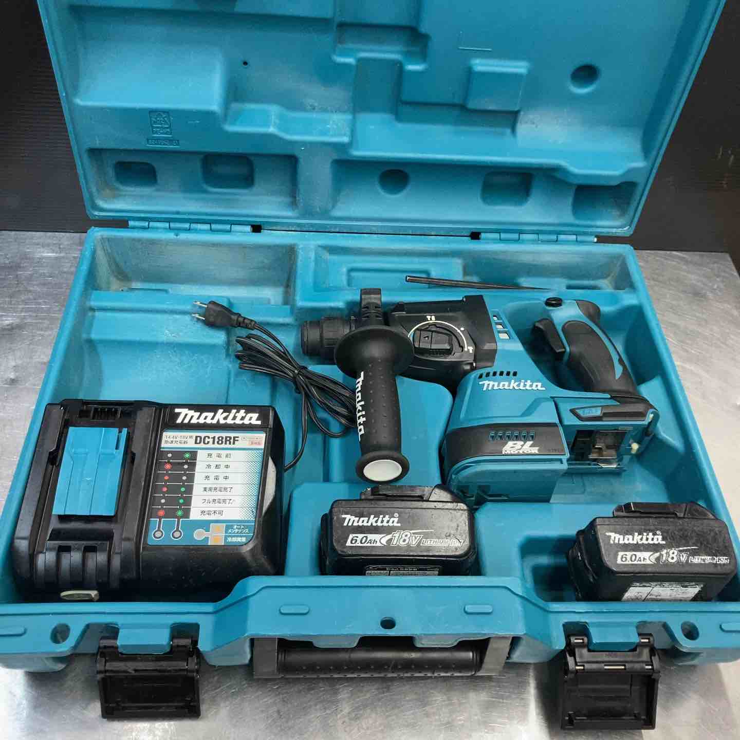 makita マキタ HR242DRFX 18V 24mm 充電式ハンマードリル【野田愛宕店】【店頭取引限定】【中古】IT4RXNIY2XTK マキタ 24mm充電式ハンマードリル HR242DRFX 丸甲金物株式会社