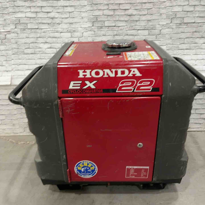 【店頭受取り限定】★ホンダ(HONDA) サイクロコンバーター発電機 EX22_車輪なし【川口店】
