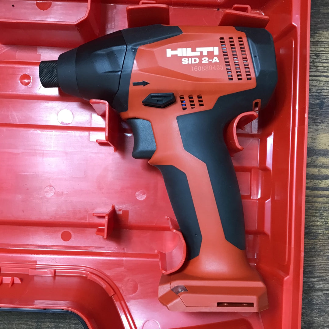 HILTI コードレスインパクトドライバー SID2-A バッテリー2個・充電器 付き【戸田店】