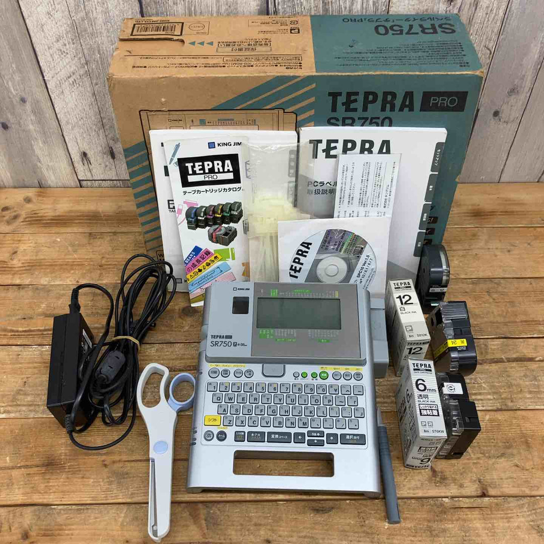 【中古品】TEPRA ラベルライター テプラRRO SR750【東大和】