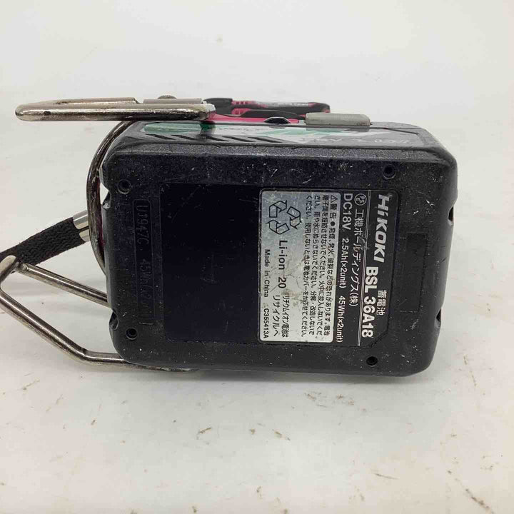 ★ハイコーキ(HIKOKI ※旧:日立工機) コードレスインパクトドライバー WH18DDL2(2LXPK)(R)【狭山】