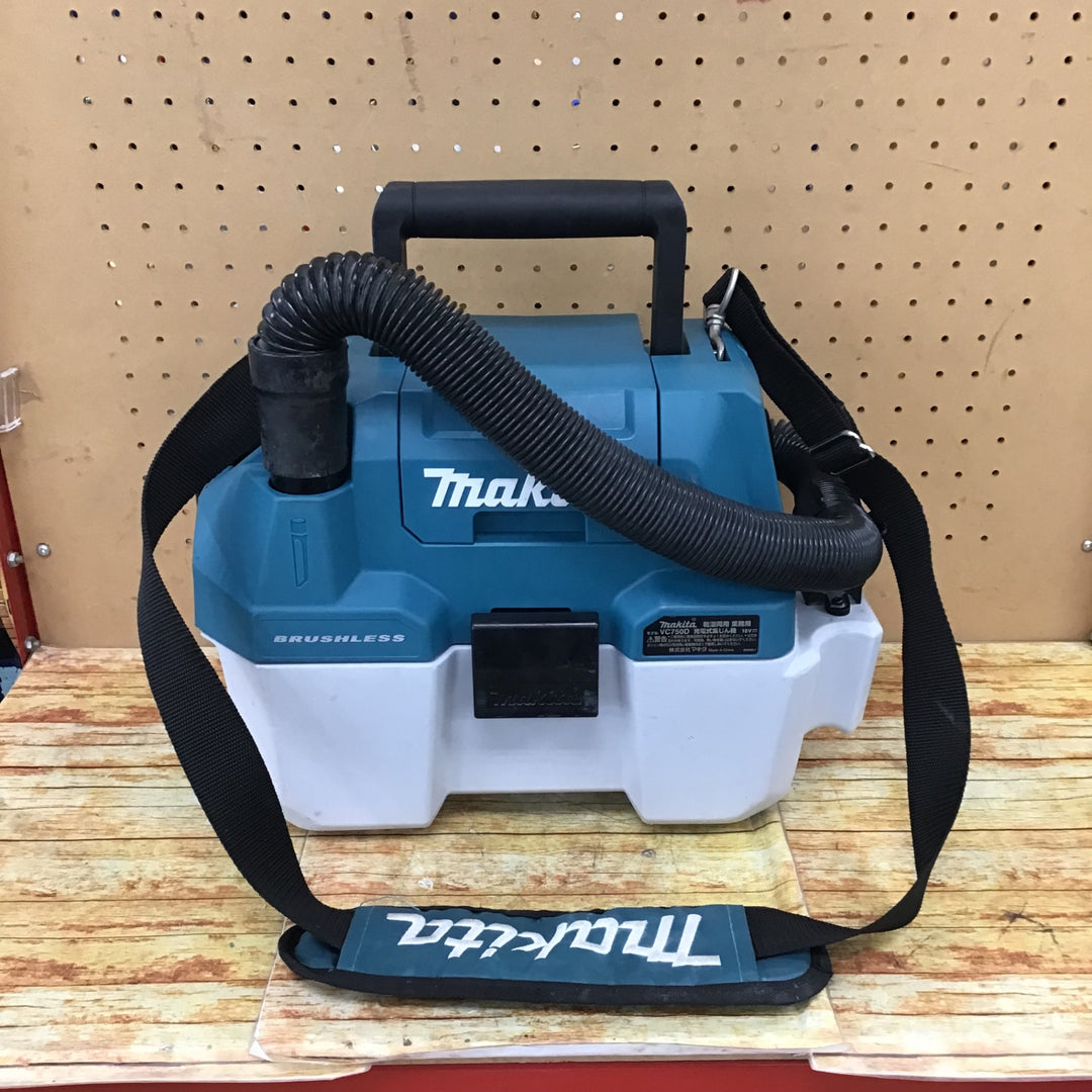 ★マキタ(makita) コードレス集じん機 乾湿両用 VC750DZ【川崎店】