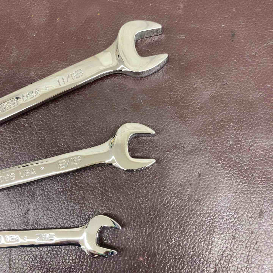 【中古品】 スナップオン(Snap-on) オープンエンドレンチ VO2022B・1618B・1214B 3本セット 【東大和店】