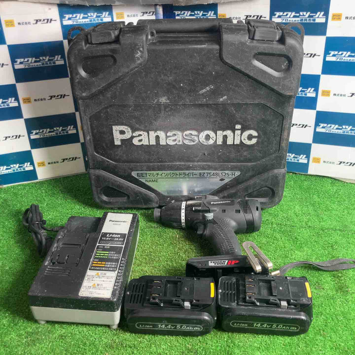 ★パナソニック(Panasonic) コードレスマルチインパクトドライバー EZ75A9LJ2G-B【草加店】