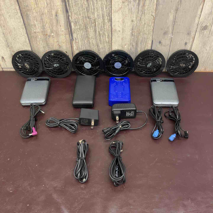 【中古品】 クロダルマ(kurodaruma)/CE ROHS AIR SENSOR-1 空調服用ファン＆バッテリー3点セット 【東大和店】