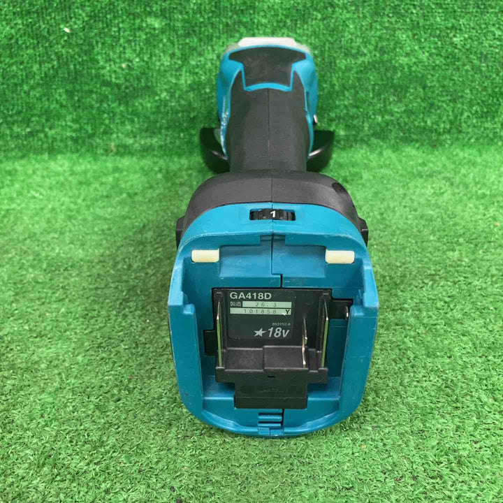 ★マキタ(makita) 100mmコードレスディスクグラインダ GA418DZ【川崎店】
