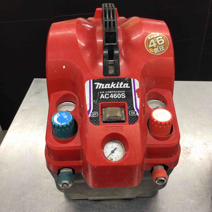 【現状品】★マキタ(makita) エアコンプレッサー AC460SR【戸田店】
