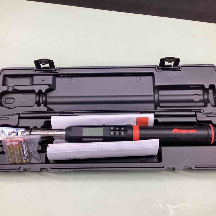 スナップオン(Snap-on) 3/8” Nm デジタルトルクレンチ ATECH2F125BN トルク値 デジタル 有機EL【越谷店】