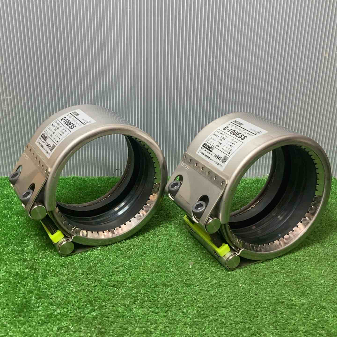 【未使用品(店頭展示品)】ショーボンドカップリング ストラブ・グリップ Gタイプ G-100ESS 100A ◇4点まとめセット♪【岩槻店】