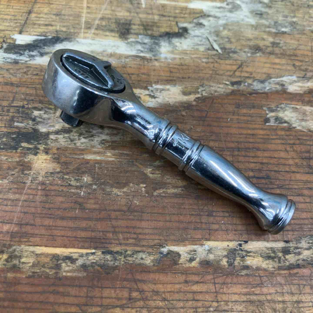 スナップオン Snap-on ラチェットハンドル ショートハンドル 差込み角:6.35mm 1/4" TKN72【柏店】