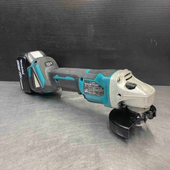 【中古品】マキタ(makita) 100mmコードレスディスクグラインダ GA408DZ 18V バッテリー1個付属【東大和店】