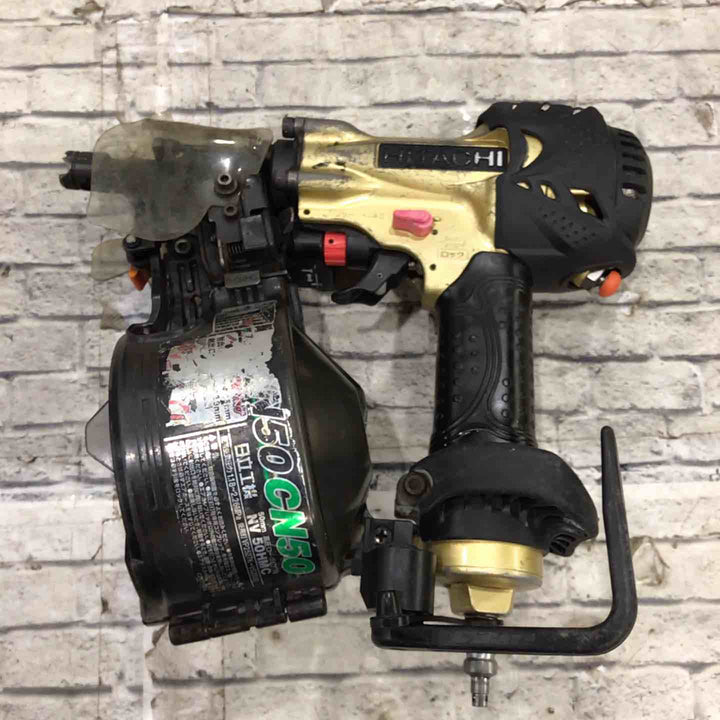 ★ハイコーキ(HIKOKI ※旧:日立工機) 高圧エア釘打ち機 NV50HMC【川口店】