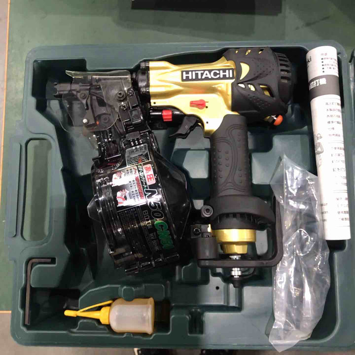 ★ハイコーキ(HIKOKI ※旧:日立工機) 高圧エア釘打ち機 NV50HMC【川口店】
