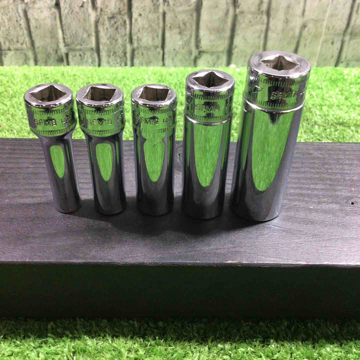 スナップオン(Snap-on) 3/8ディープソケット 5点セット SFMシリーズ 【川口店】