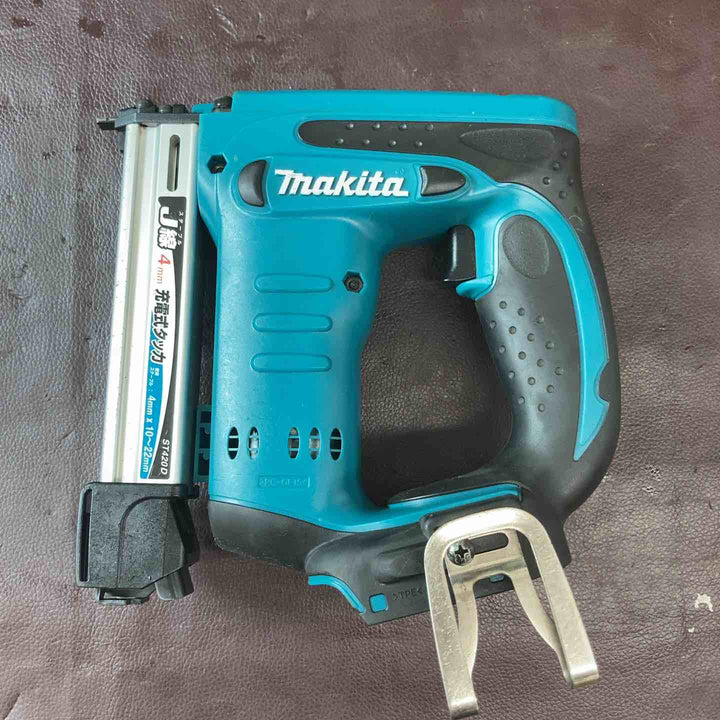 【中古品】マキタ(makita) 14.4V 4mm J線 コードレスタッカ ST420DRF 充電式タッカー【東大和店】