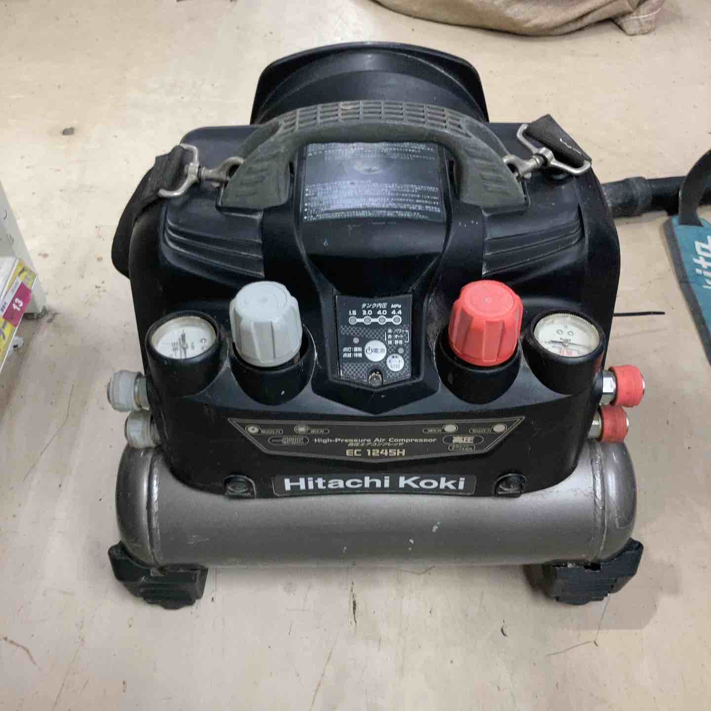 ☆ハイコーキ(HIKOKI ※旧:日立工機) エアコンプレッサー EC1245H【町田