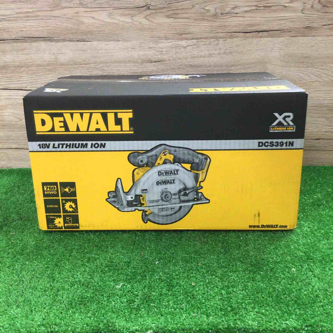 ◇DEWALT コードレス丸ノコ DCS391N 本体のみ【町田店】