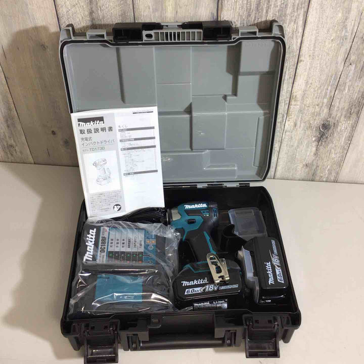 ★マキタ(makita) コードレスインパクトドライバー TD173DRGX ブルー【戸田店】