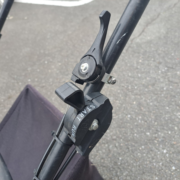 【店頭受取り限定】HAIGE エンジン手押し式芝刈機 芝刈り機 3.5馬力 HG-ESN158T【岩槻店】