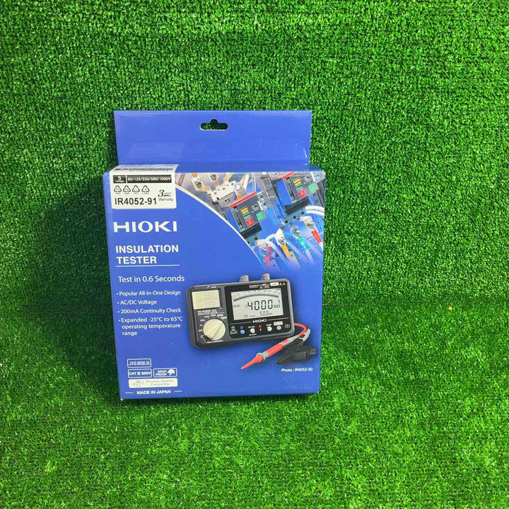 【未使用品】 日置電機(HIOKI) 絶縁抵抗計 IR4052-91【藤沢店】