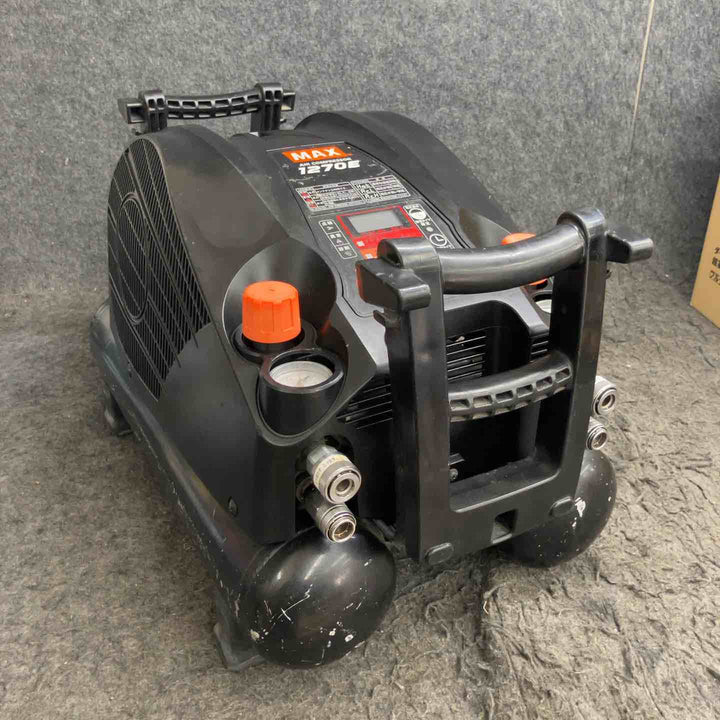 【現状品】★マックス(MAX) エアコンプレッサー AK-HH1270E_ブラック【鴻巣店】