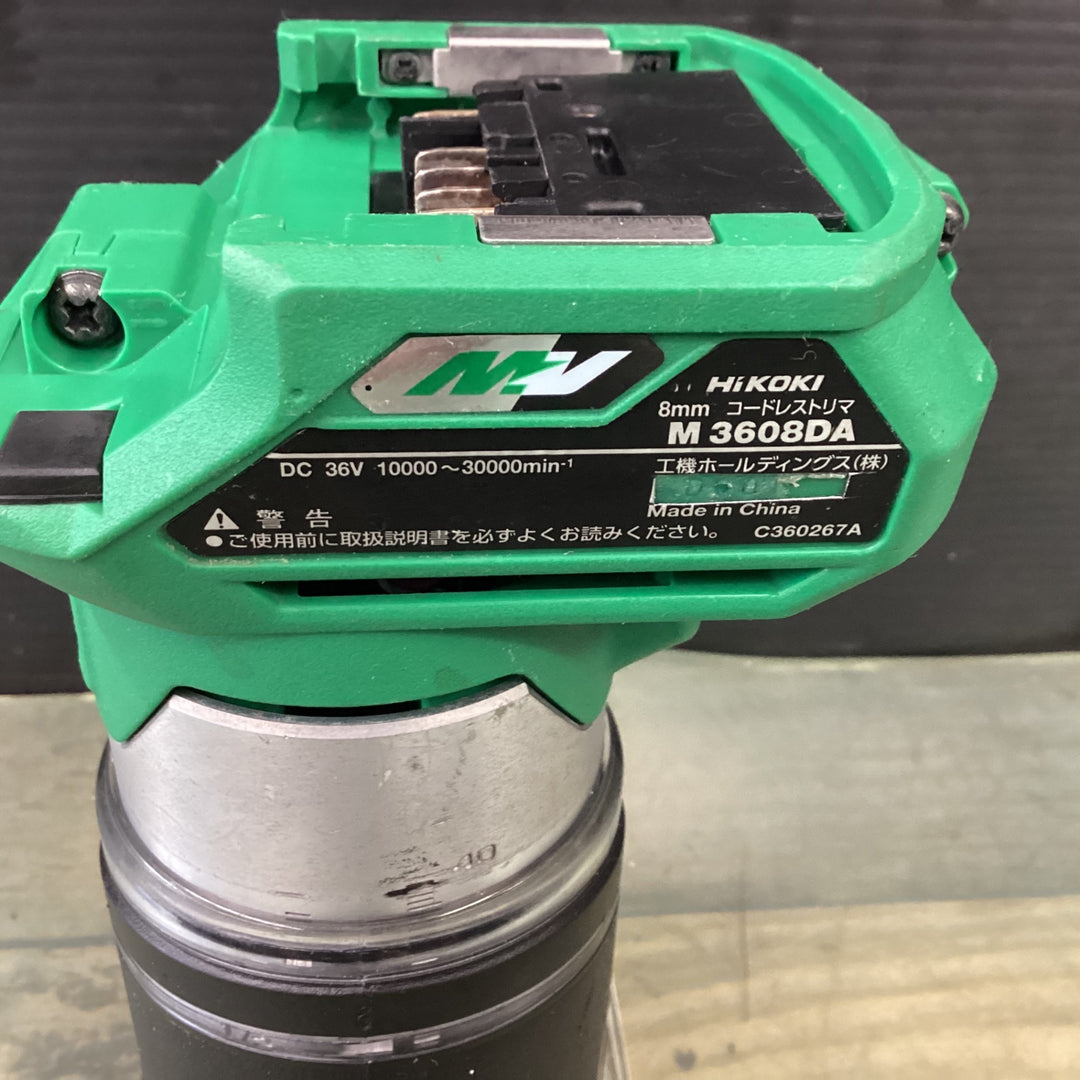 ハイコーキ(HIKOKI ※旧:日立工機) コードレストリマー M3608DA(NN) 【東大和店】